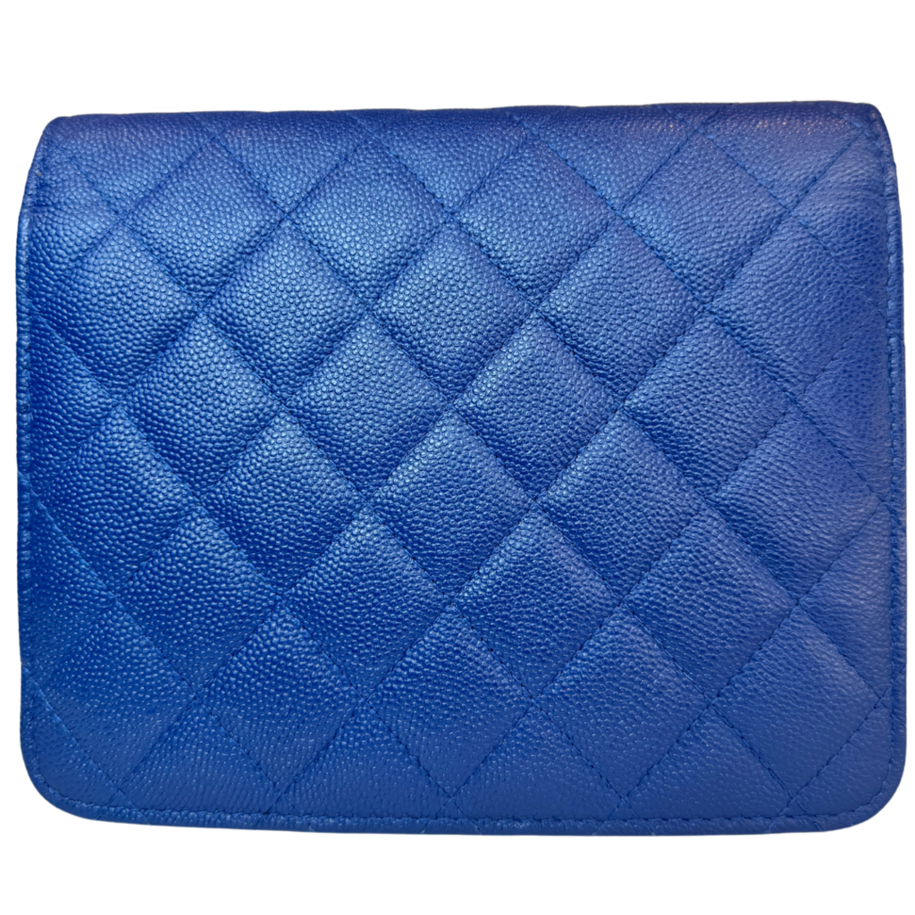 Chanel Blue Caviar Square WOC