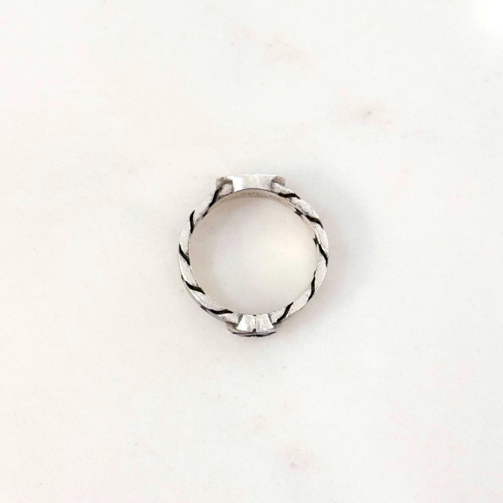 Gucci Silver Plated 16 Ring