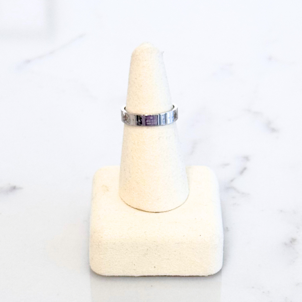 Gucci 18K White Gold Ring