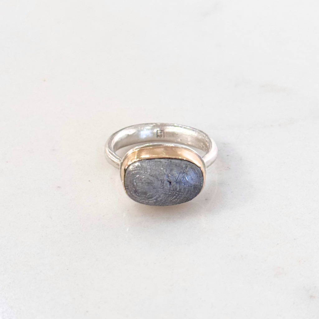 Jamie Joseph Metiorite Ring, Size 7