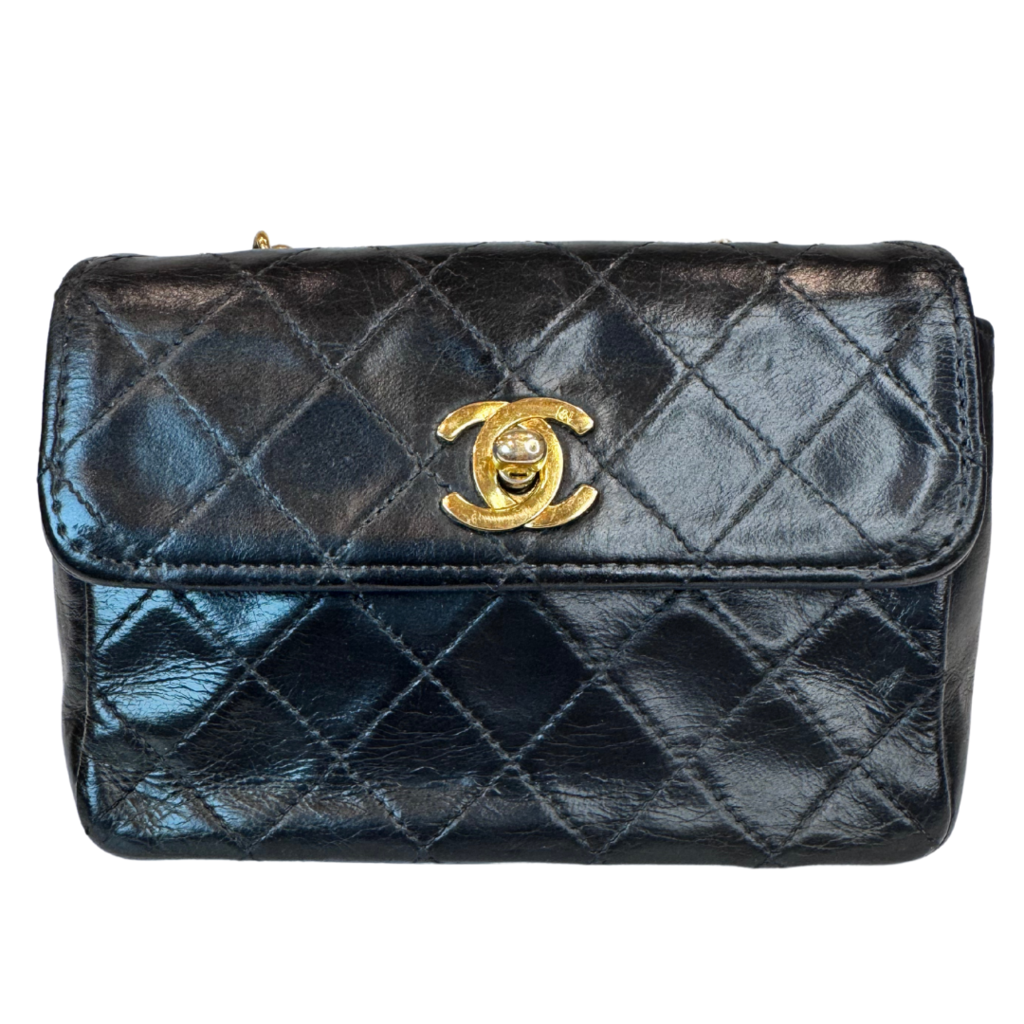 Chanel Black Quilted Flap Crossbody