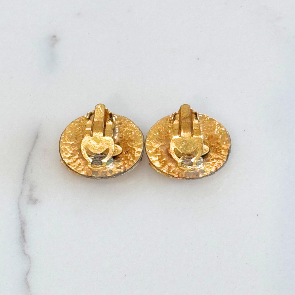 Chanel Coco Clip On Earrings