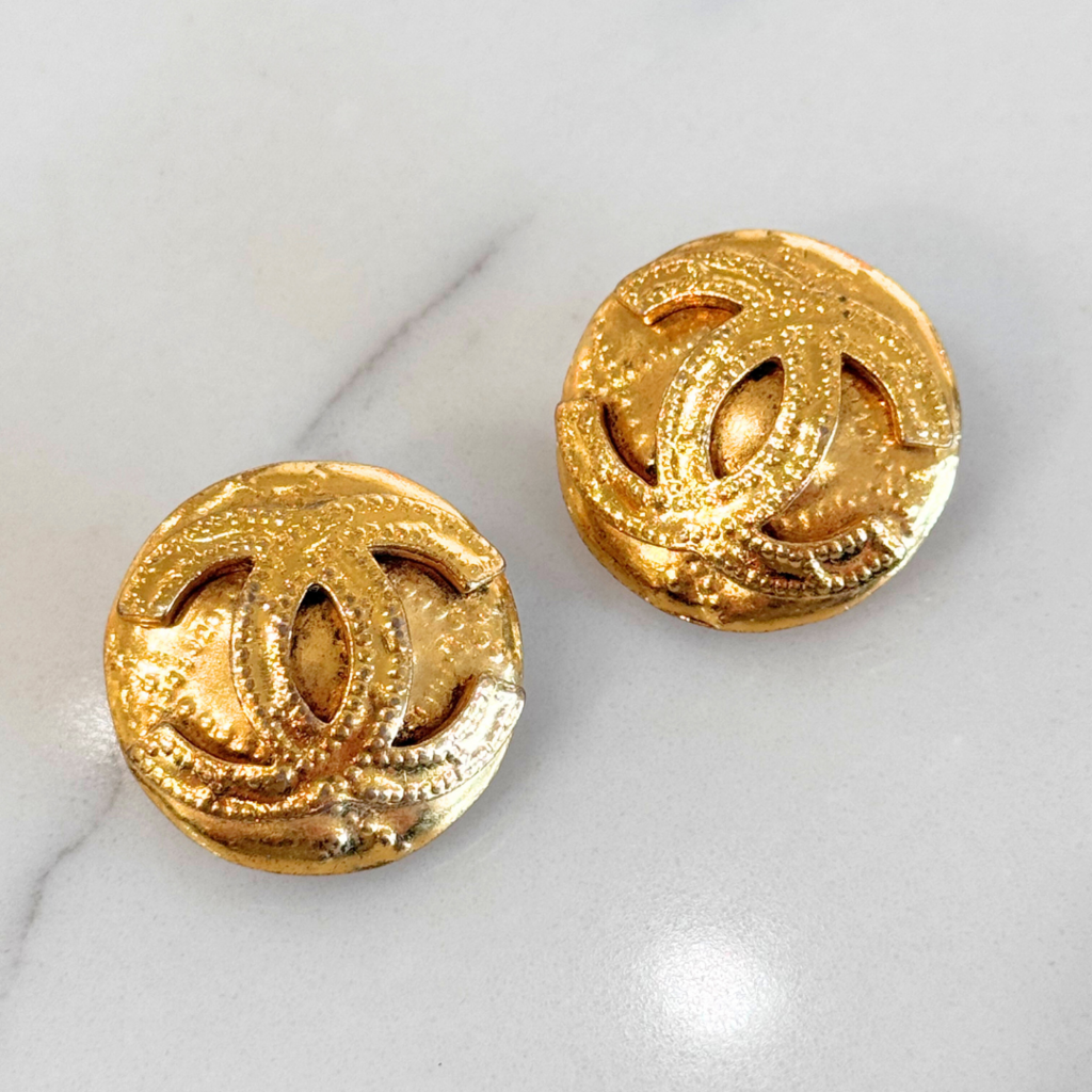 Chanel Coco Clip On Earrings