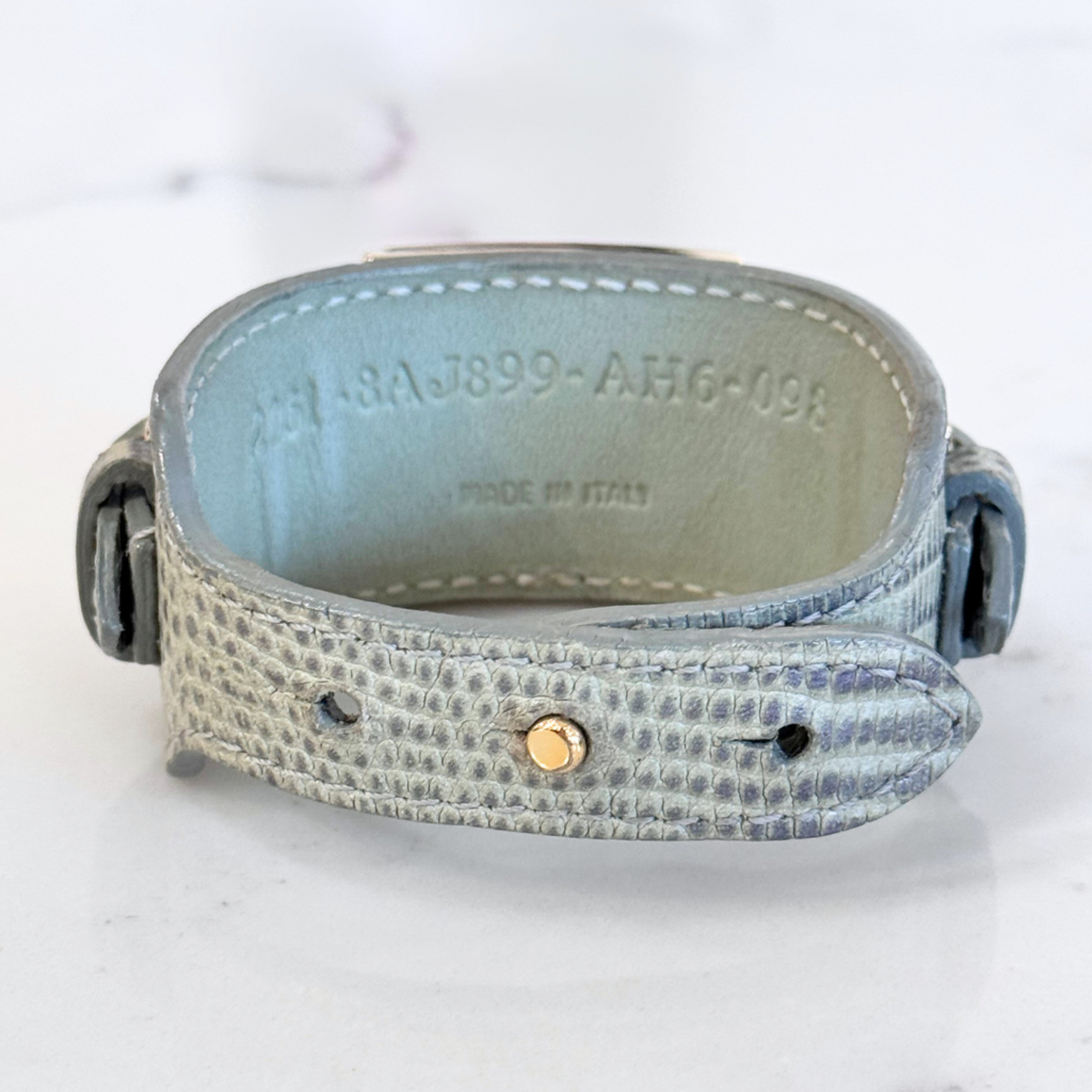 Fendi Green Snake Buckle Bracelet