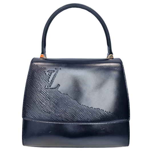 Louis Vuitton Black Epi Athens Top Handle Bag