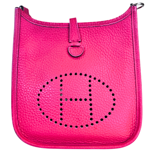 Hermes Hot Pink/Red Evelyne PHW