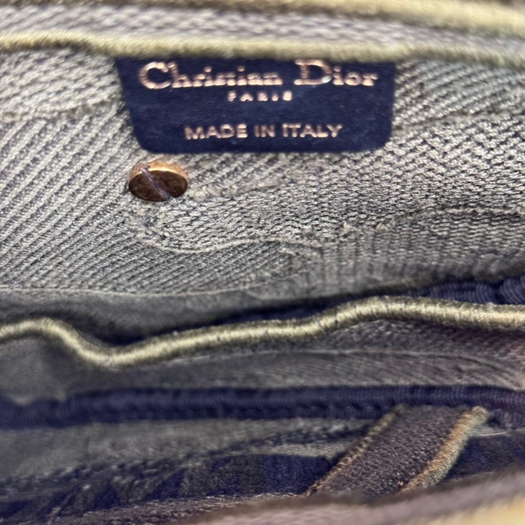 Dior Green Khaki Saddle Shoulder Bag