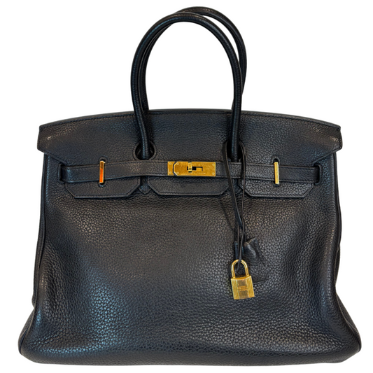 Hermes Black Birkin 35 Togo GHW 2009