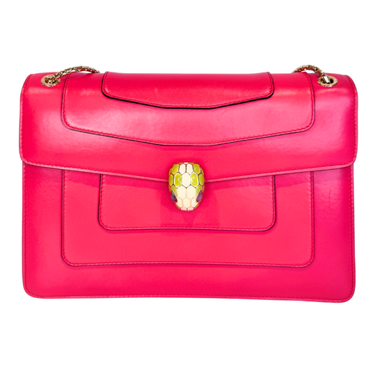 Bvlgari Pink Serpenti Forever Bag
