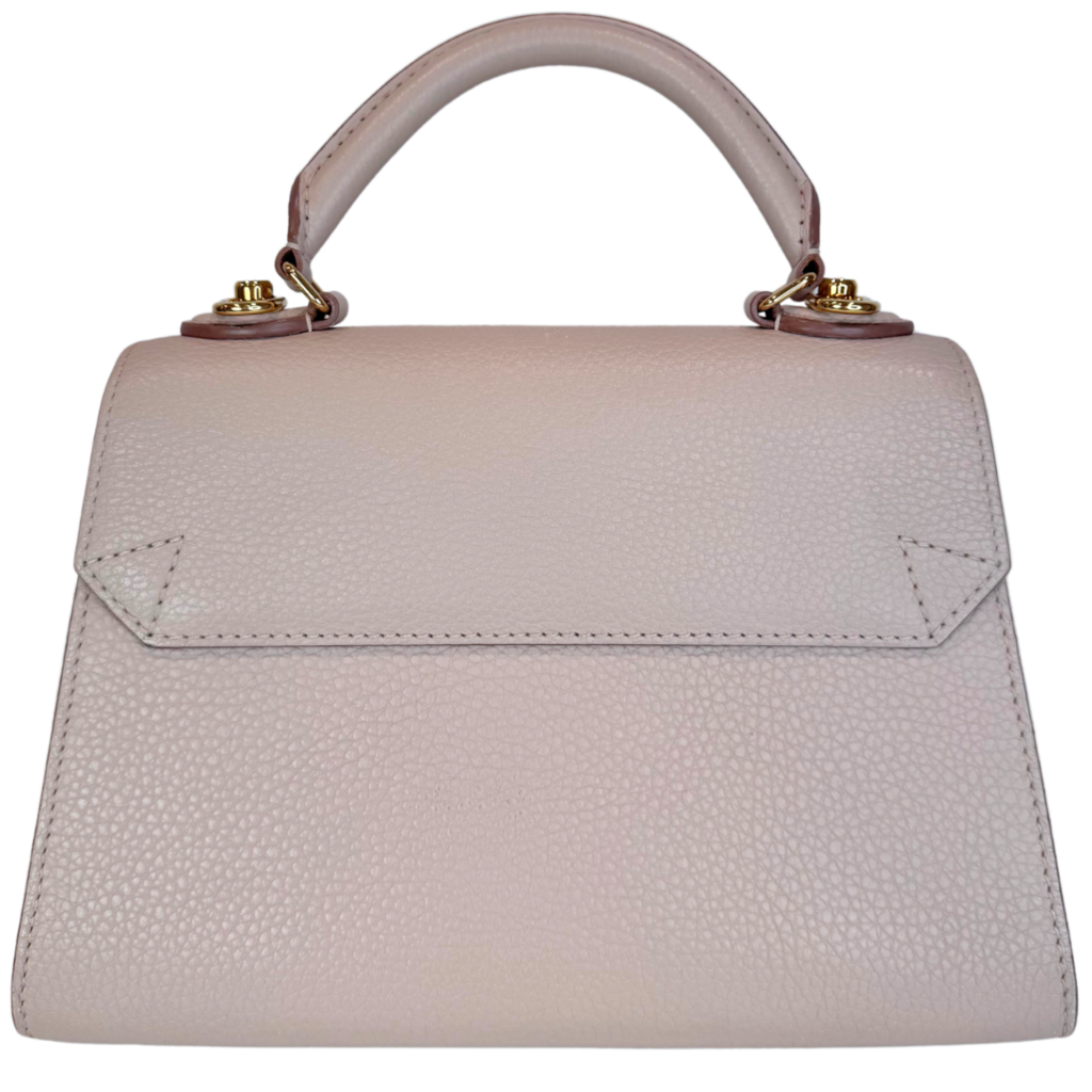 Louis Vuitton Beige Leather Twist Shoulder Bag