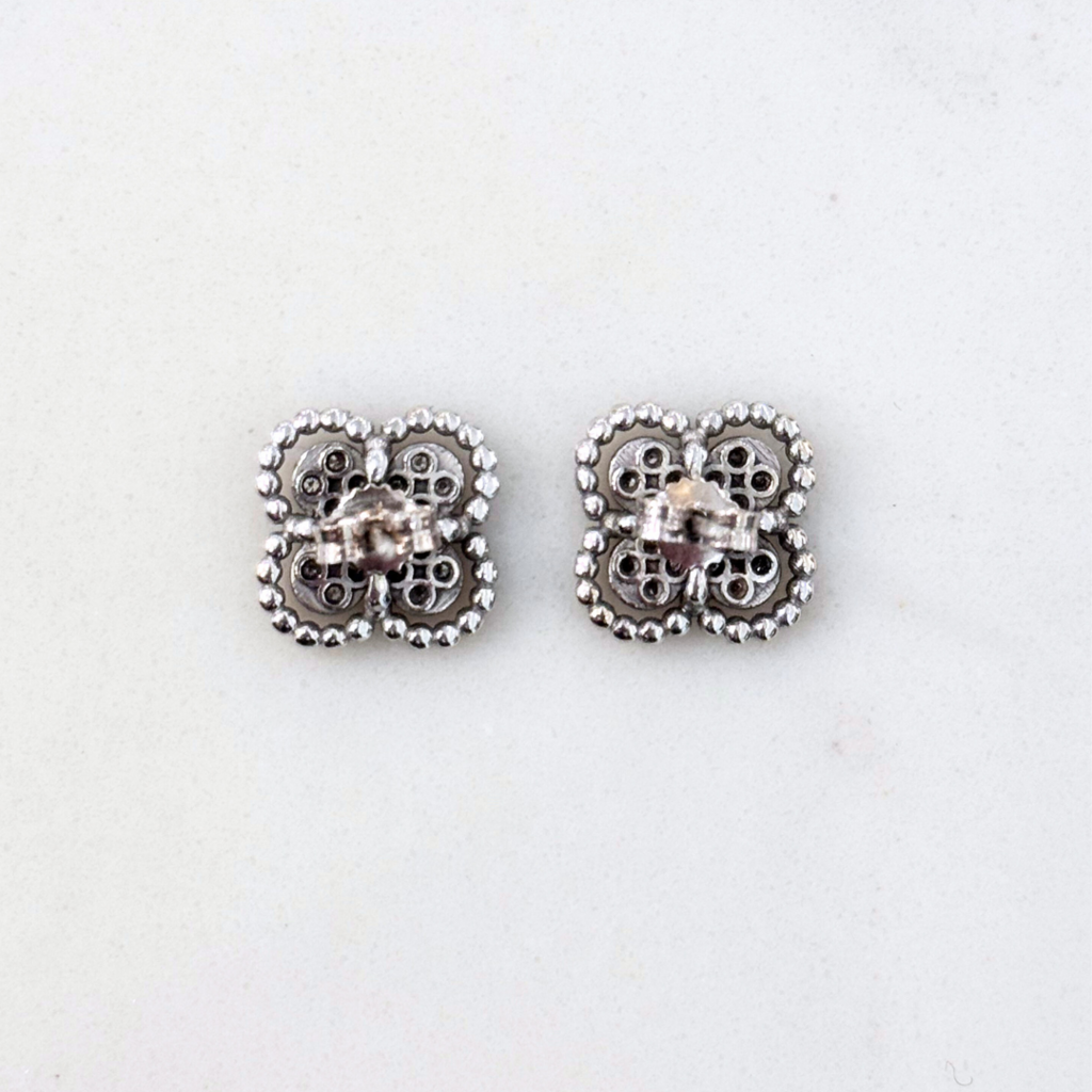Van Cleef Clover Style Earrings