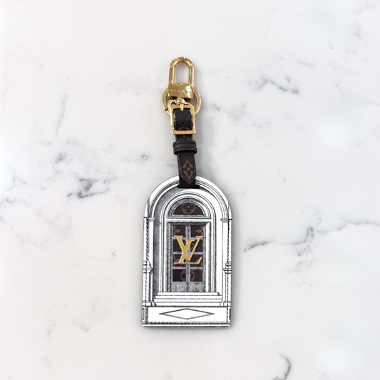 Louis Vuitton x Fornasetti Architettura Luggage Tag