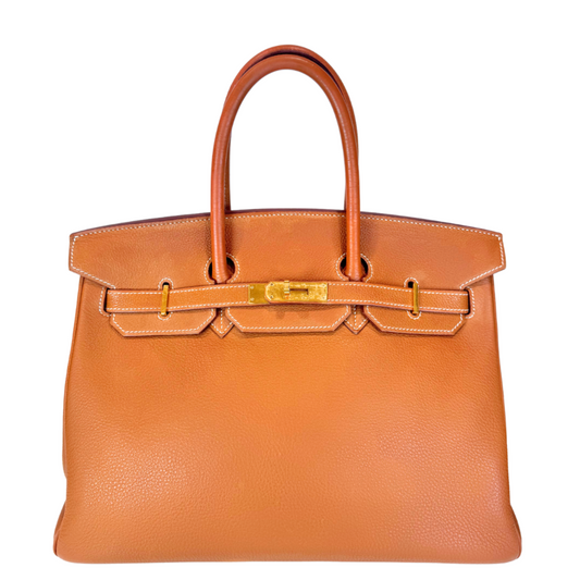 Hermès Birkin Gold Togo 35CM Gold HW