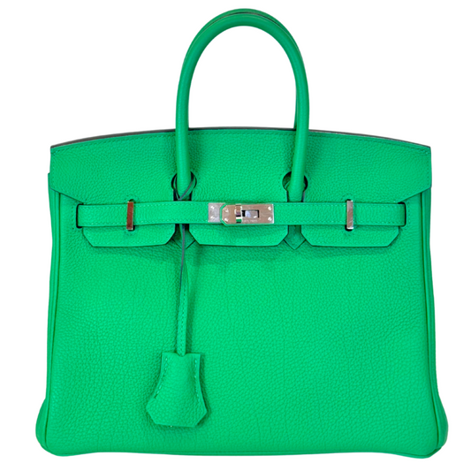 Hermès Birkin Bambou Togo Palladium HW 25CM (2020)