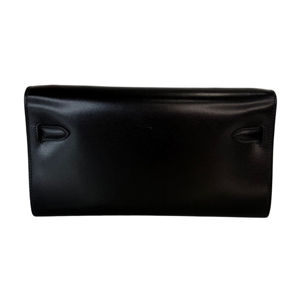 Hermès Kelly On The Go Black Box Calf Palladium HW