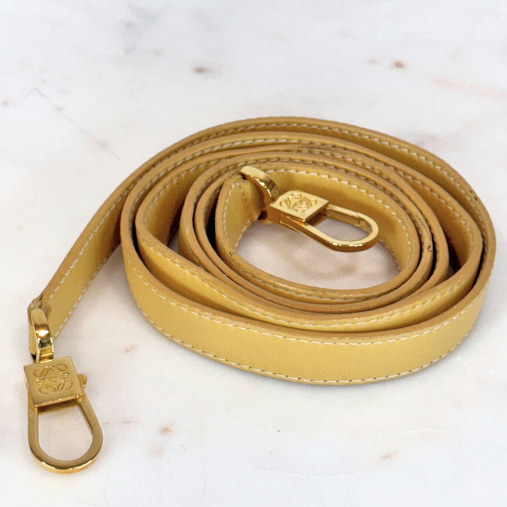 Loewe Yellow Leather Backpack