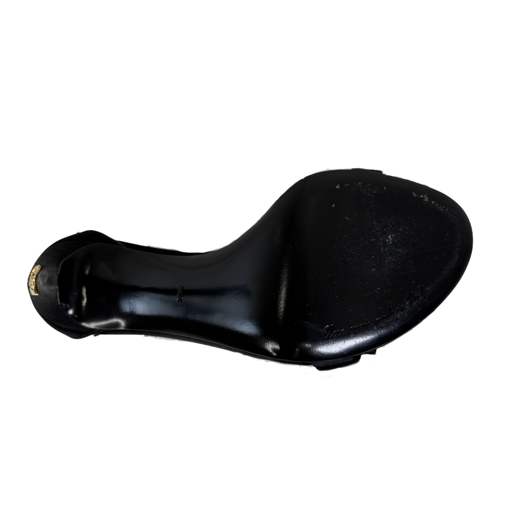 Dolce & Gabbana Satin Bow Heels, 37.5