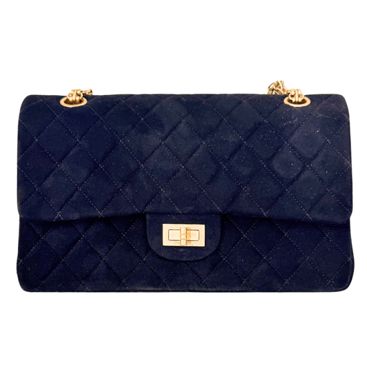 Chanel Black Suede Reissue Flap Bag