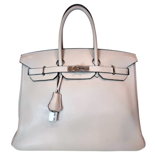 Hermès Birkin Taupe Togo 35CM Palladium HW (2010)