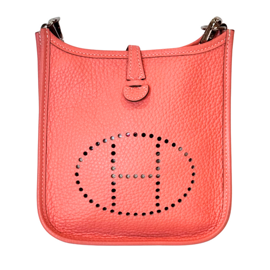 Hermès Evelyne Coral Pink Clemence TPM (2011)