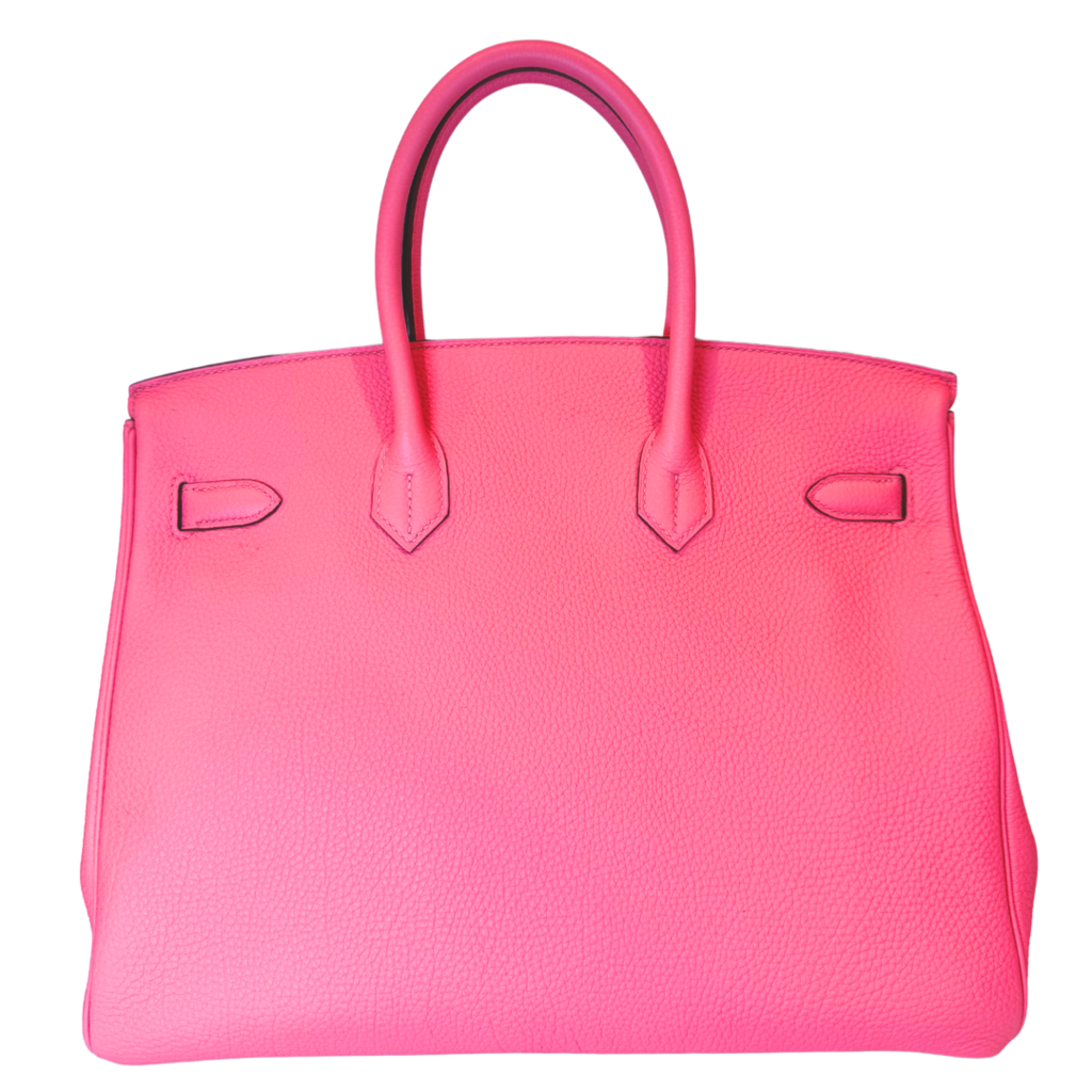 Hermès Birkin Rose Lipstick Togo 35CM Palladium HW