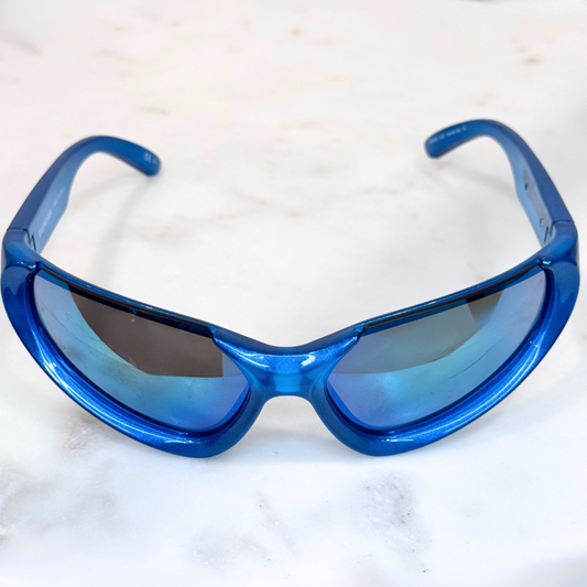 Balenciaga Blue Sunglasses