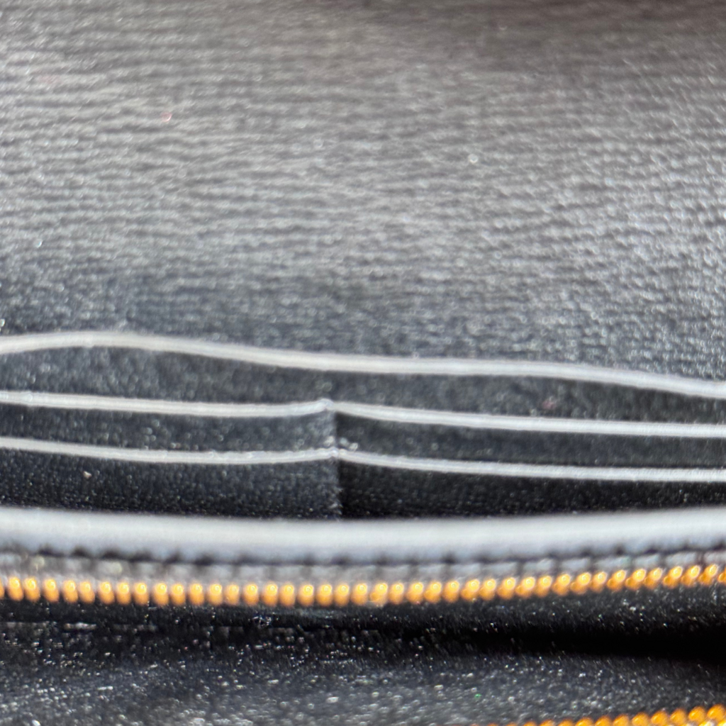 Hermès Kelly Black Alligator Gold HW Wallet