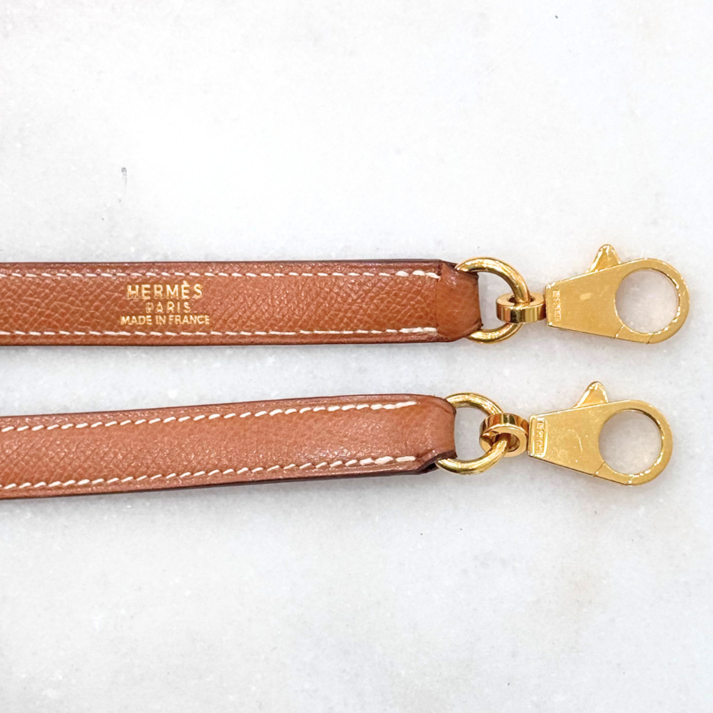 Hermès Kelly Gold Epsom Retourne 28CM Gold HW (1994)
