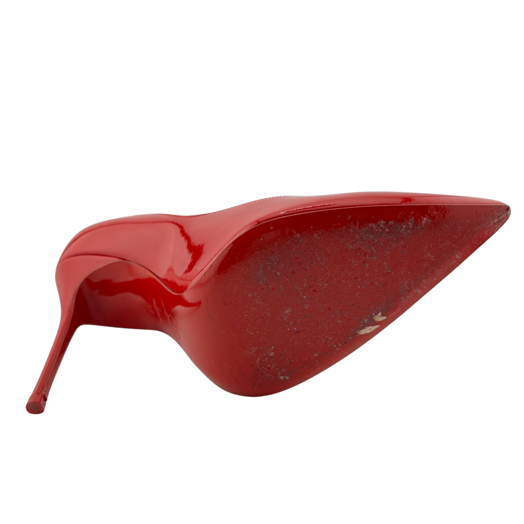 Christian Louboutin Red Patent Pumps, 38