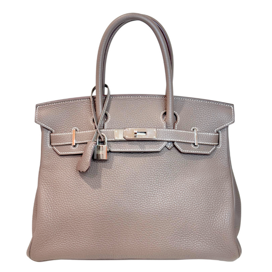 Hermès Birkin Etoupe Togo 30CM Palladium HW (2013)