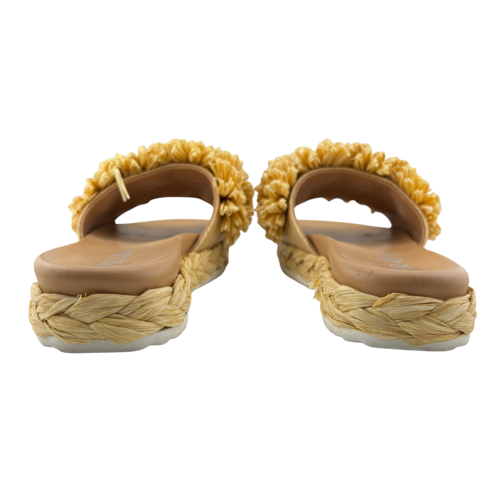 Prada Raffia Sandal, 39