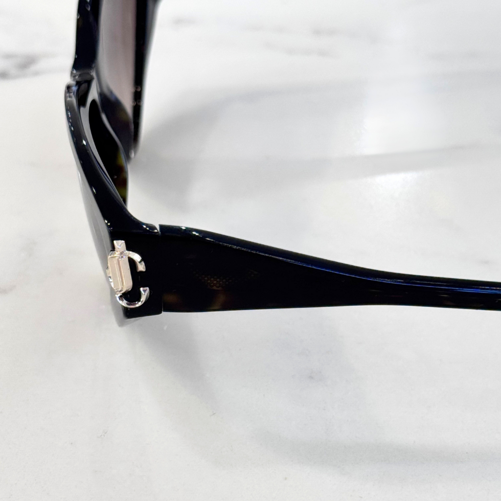 Jimmy Choo Brown Cat Eye Sunglasses