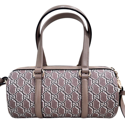 Gucci Taupe GG Shadow Shoulder Bag