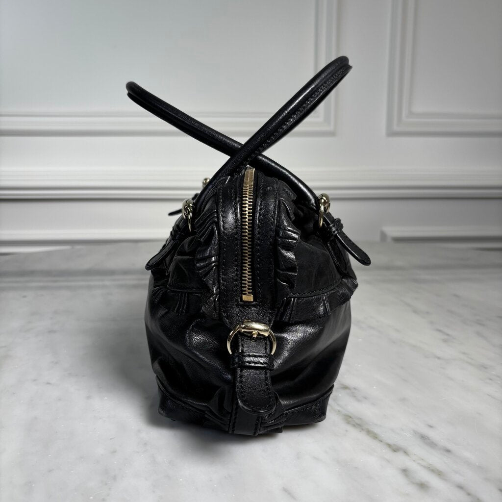 Black Leather Tote