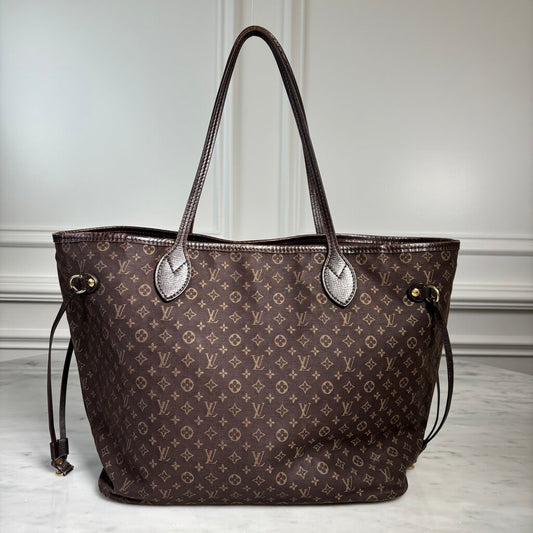 Brown Neverfull MM Tote