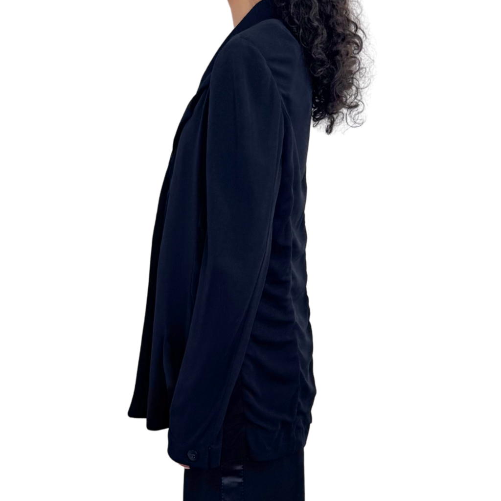 Chanel Black Viscose Cruise Blazer (1998), 40