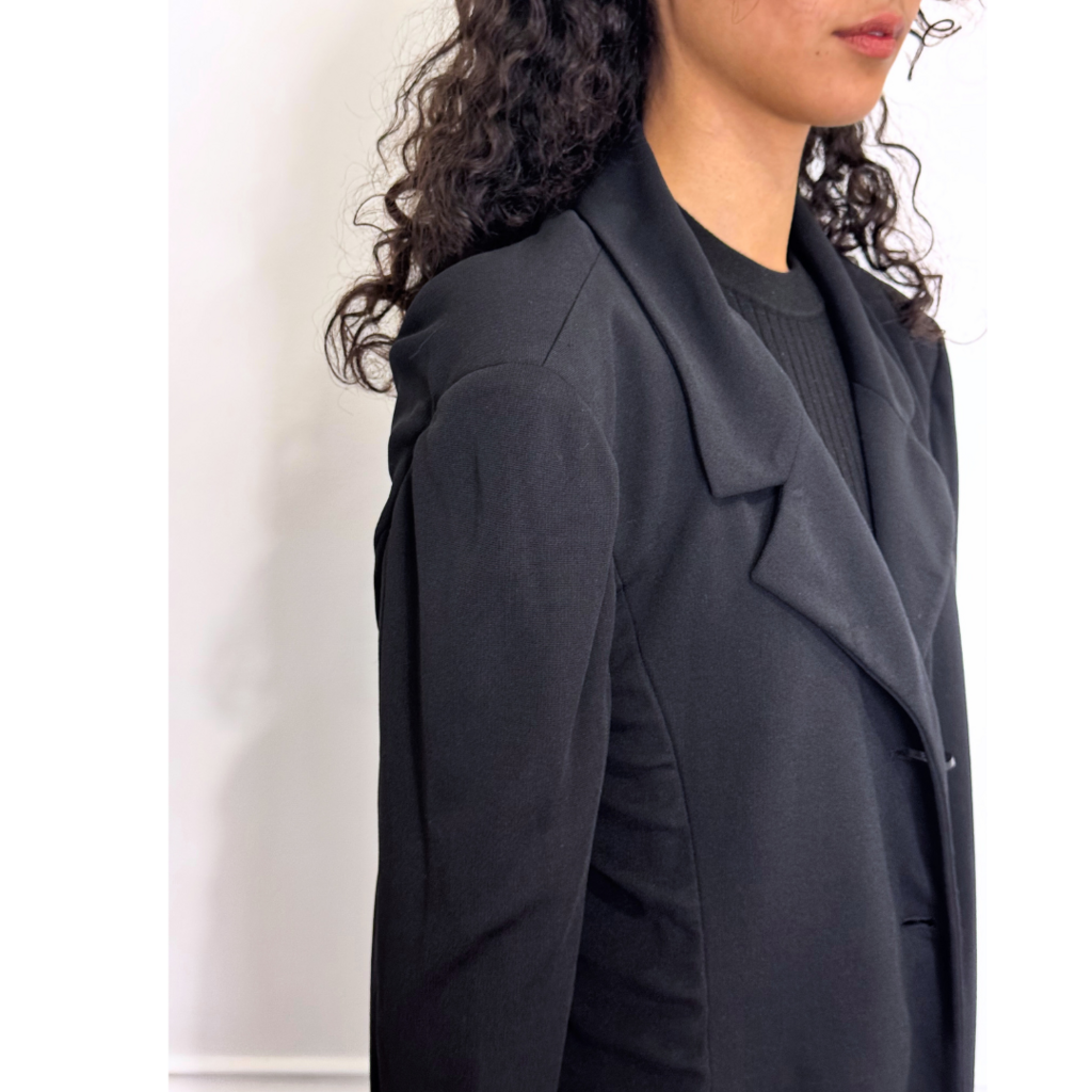 Chanel Black Viscose Cruise Blazer (1998), 40