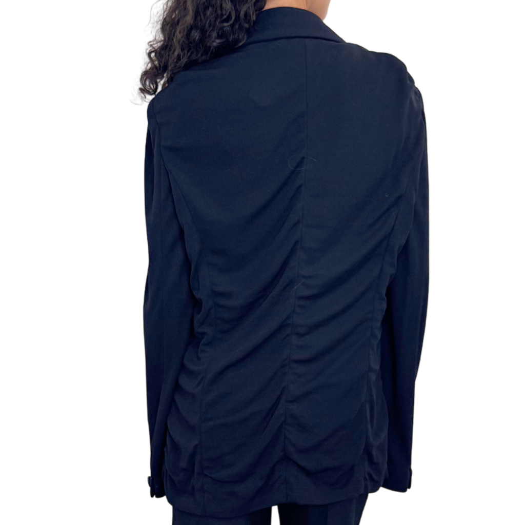 Chanel Black Viscose Cruise Blazer (1998), 40