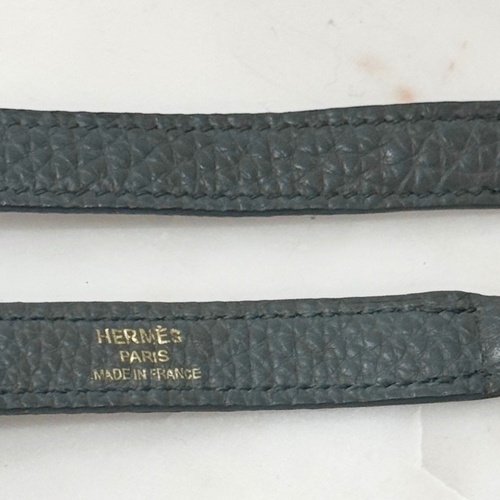 Hermès Kelly Vert Amande Togo 25CM Gold HW