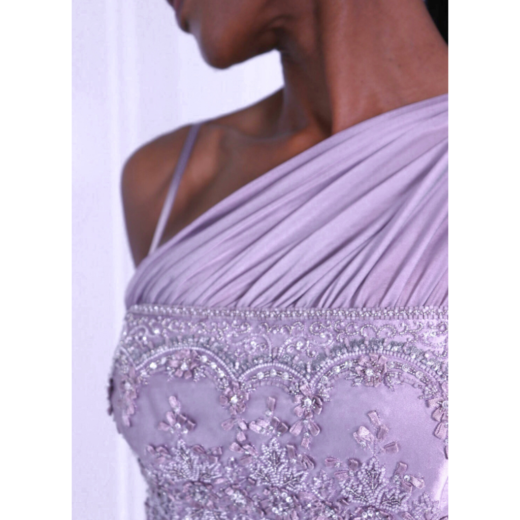 Randi R Rahm Purple Mother Of The Bride Dress, 6