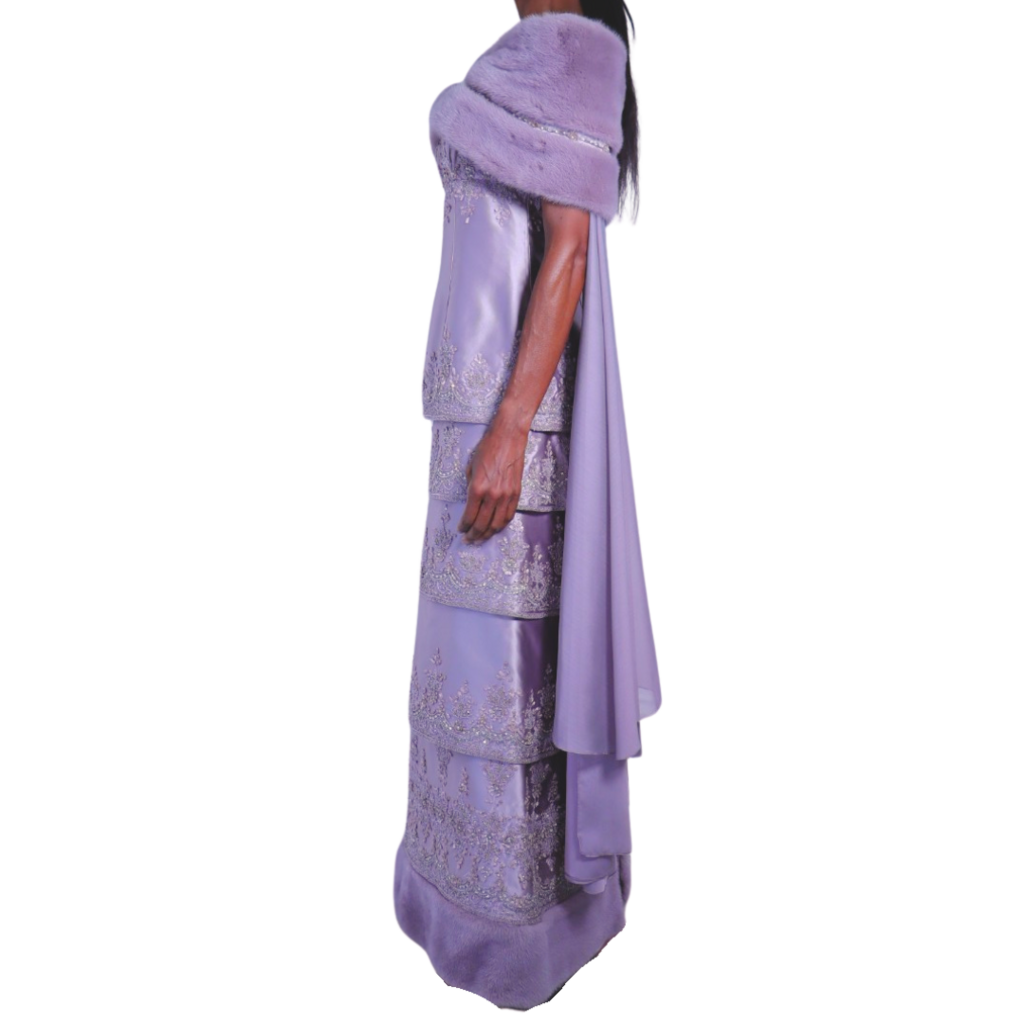 Randi R Rahm Purple Mother Of The Bride Dress, 6