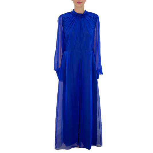 Andrew GN Blue Jumpsuit, 16 (NWT)