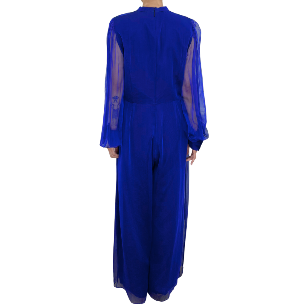 Andrew GN Blue Jumpsuit, 16 (NWT)