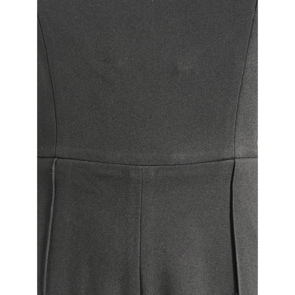 Alex Perry Black Strapless Jumpsuit, 12