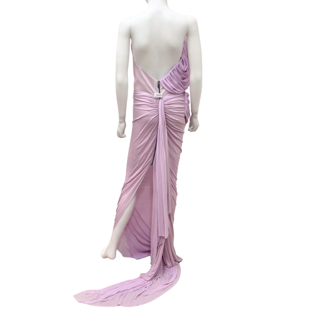 Maticevski Systema Draped Lilac Jersey Gown, 8