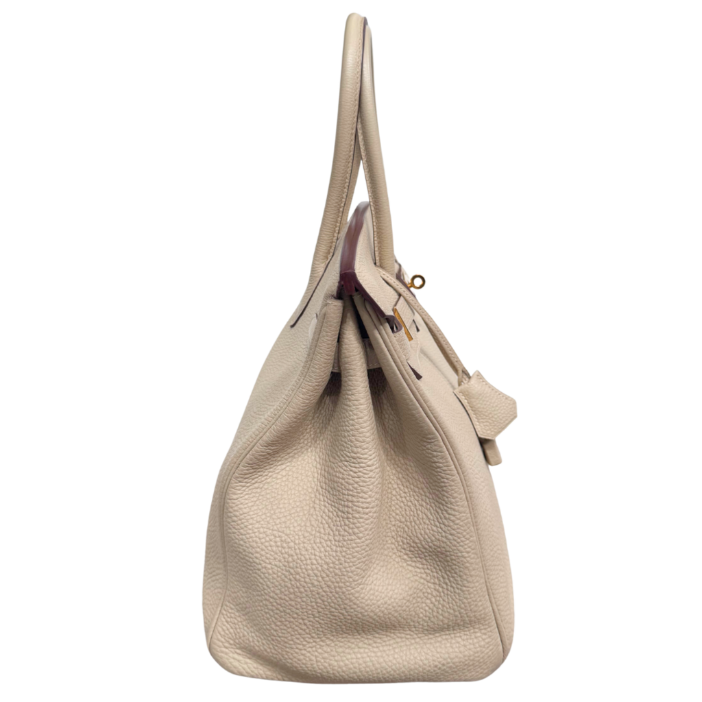 Hermès Birkin Cream Beige Togo 35CM Gold HW (2009)
