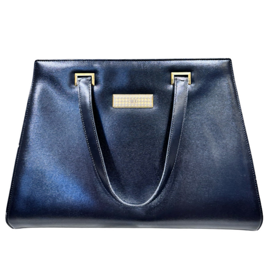 Dior Black Leather Gold HW Handbag (Vintage)