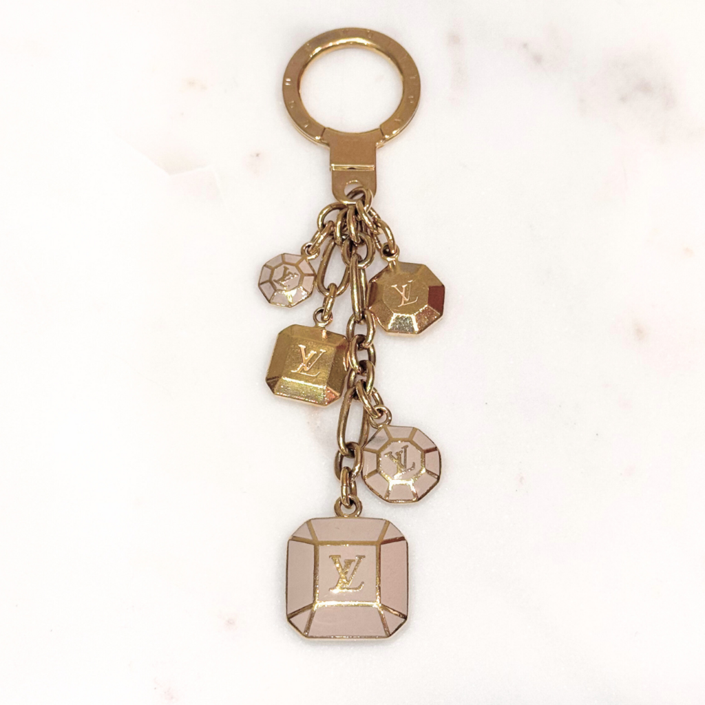 Louis Vuitton Gem Cut Bag Charm Key Chain