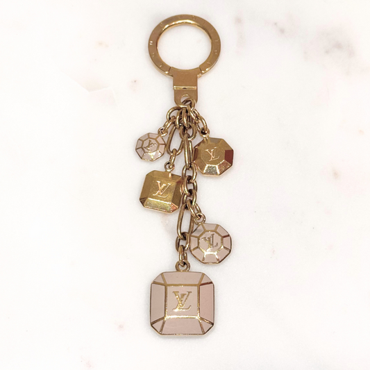 Louis Vuitton Gem Cut Bag Charm Key Chain