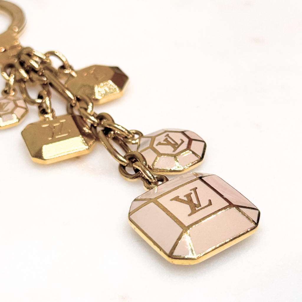 Louis Vuitton Gem Cut Bag Charm Key Chain